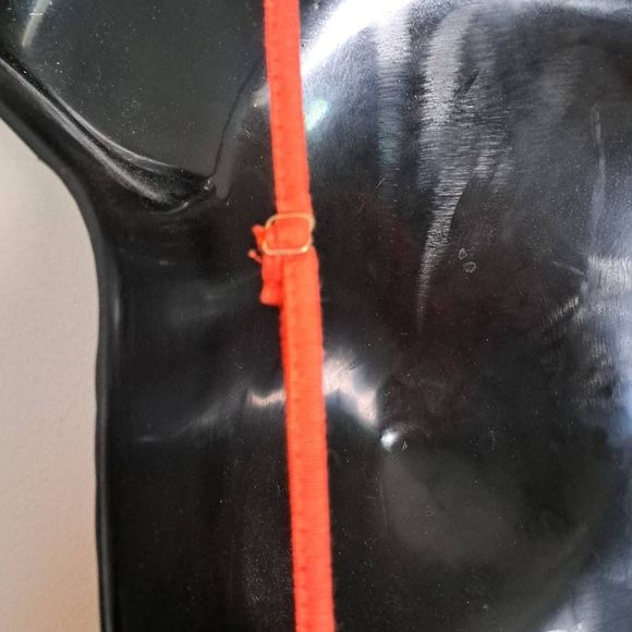 Jessica Simpson Women's Red Linen Blend Midi Dress Size XL - Picture 4 of 9